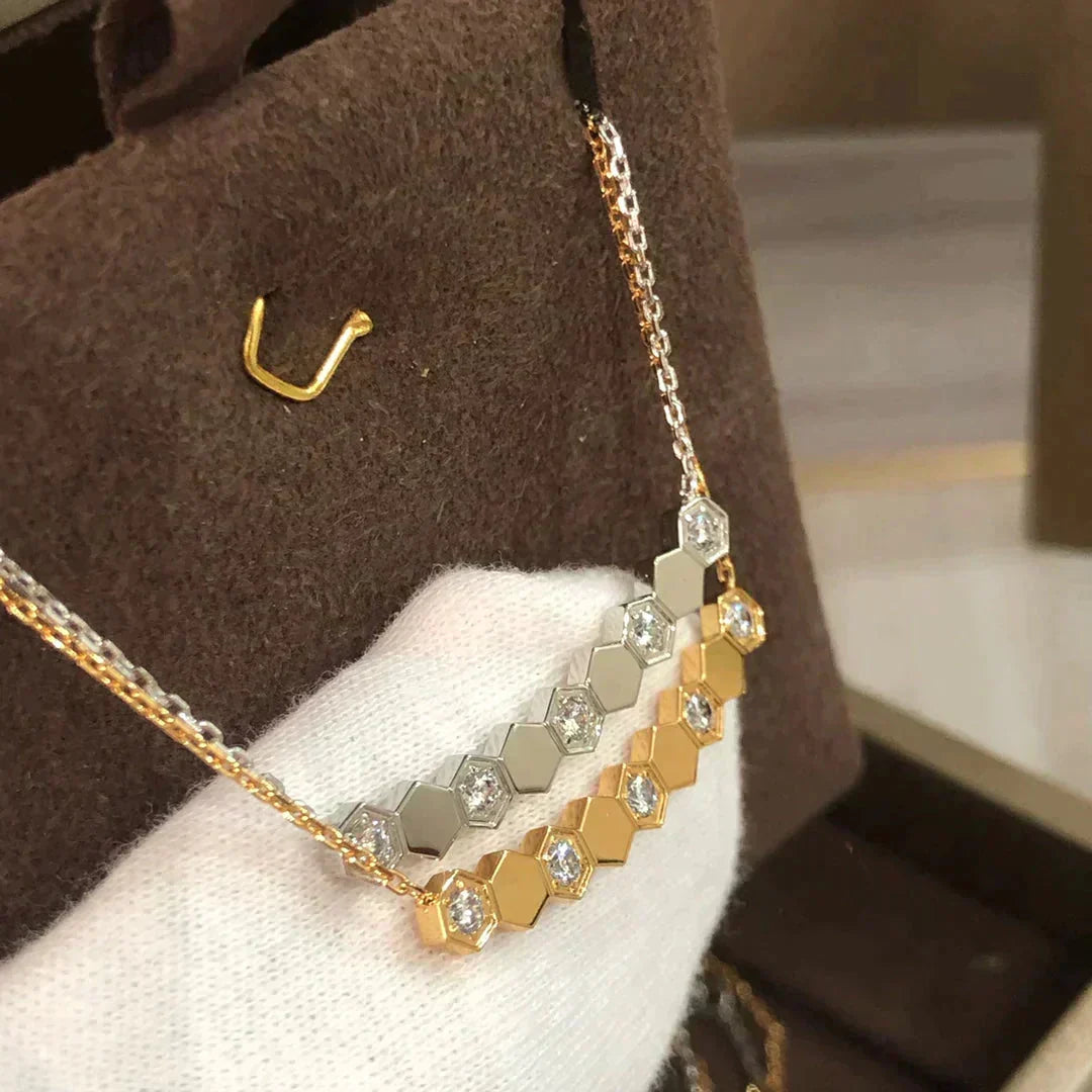 [Plus&Max]BEE LOVE NECKLACE DIAMOND
