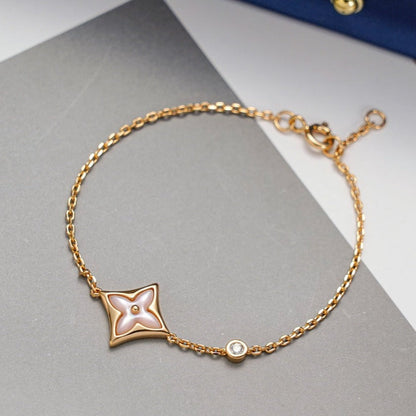 [Plus&Max]STAR 1 DIAMOND PINK GOLD BRACELET