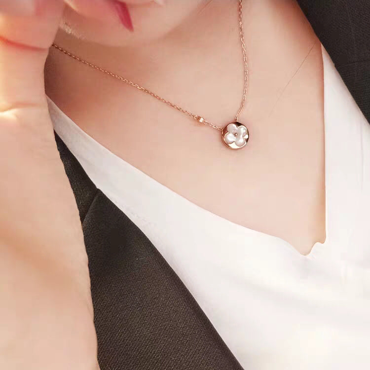 [Plus&Max]SUN MOP GOLD 1 DIAMOND NECKLACE
