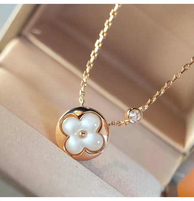 [Plus&Max]SUN MOP GOLD 1 DIAMOND NECKLACE