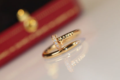 [Plus&Max]JUSTE RING 2.65MM GOLD DIAMOND