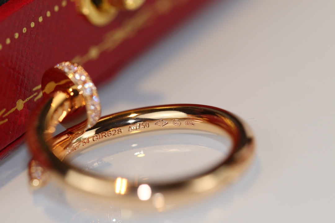 [Plus&Max]JUSTE RING 2.65MM GOLD DIAMOND