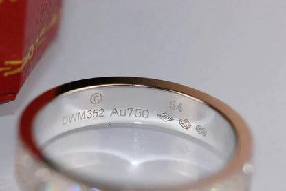 [Plus&Max]LOVE RING 3.6MM DIAMOND PAVED