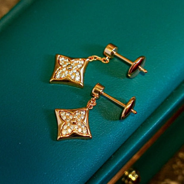 [Plus&Max]STAR DIAMONDS EARRINGS GOLD