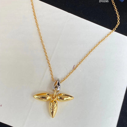 [Plus&Max]LOUISETTE PEDANT GOLD NECKLACE