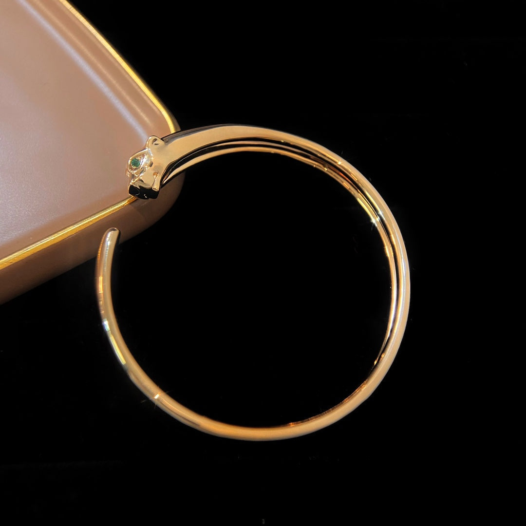 [Plus&Max]PANTHERE GOLD OPEN BRACELET