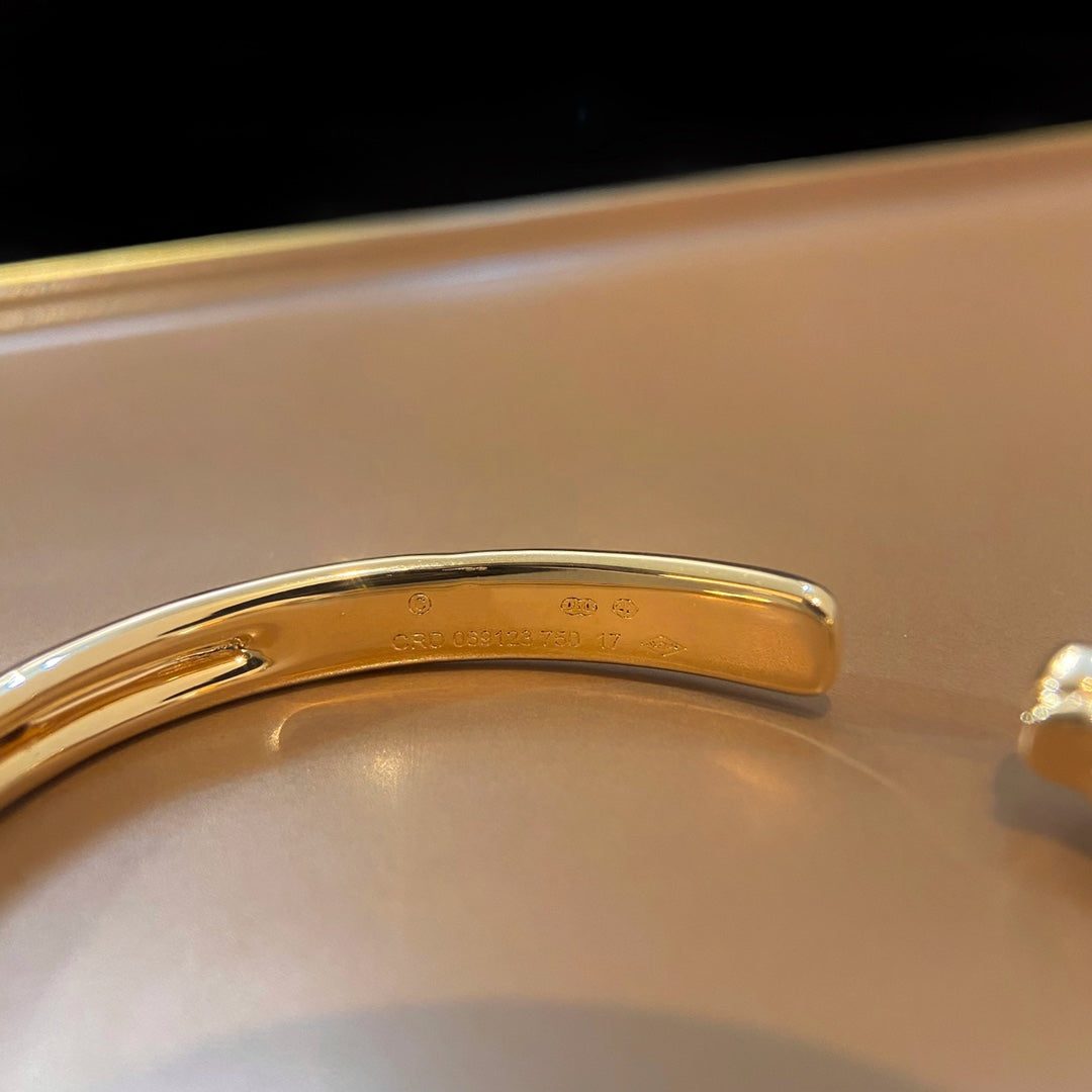 [Plus&Max]PANTHERE GOLD OPEN BRACELET
