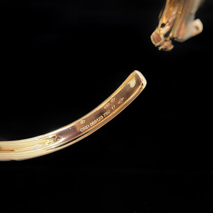 [Plus&Max]PANTHERE GOLD OPEN BRACELET