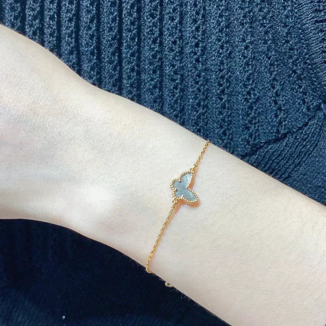 [Plus&Max]BUTTERFLY DARK MOP BUTTERFLY BRACELET