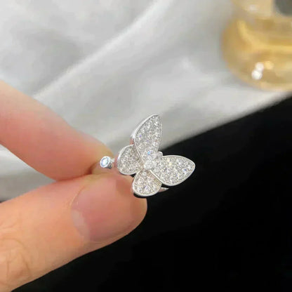 [Plus&Max]BUTTERFLY DIAMOND RING