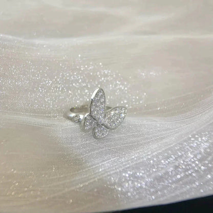 [Plus&Max]BUTTERFLY DIAMOND RING