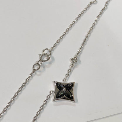 [Plus&Max]STAR BLACK MOP NECKLACE