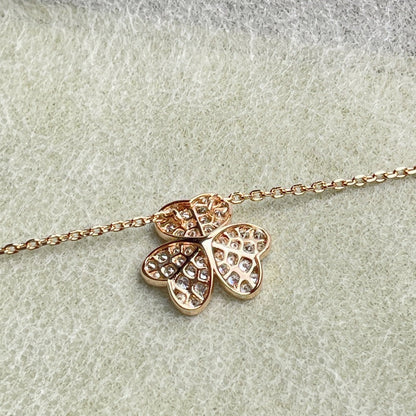 [Plus&Max]FLOWER DIAMOND NECKLACE