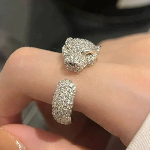 [Plus&Max]PANTHERE 5.5MM ALL DIAMOND RING