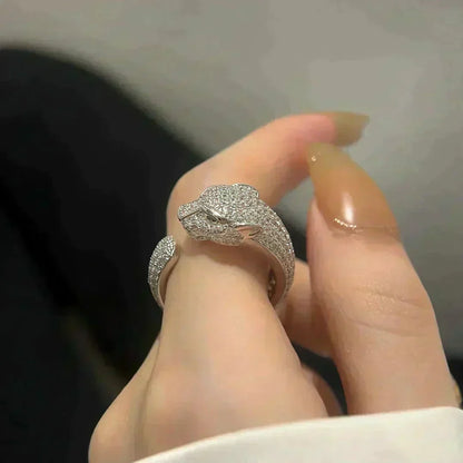 [Plus&Max]PANTHERE 5.5MM ALL DIAMOND RING