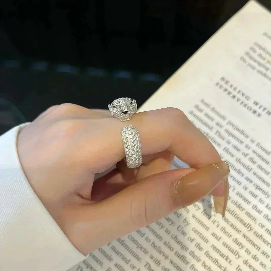 [Plus&Max]PANTHERE 5.5MM ALL DIAMOND RING