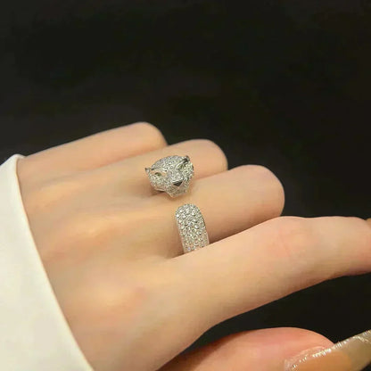 [Plus&Max]PANTHERE 5.5MM ALL DIAMOND RING
