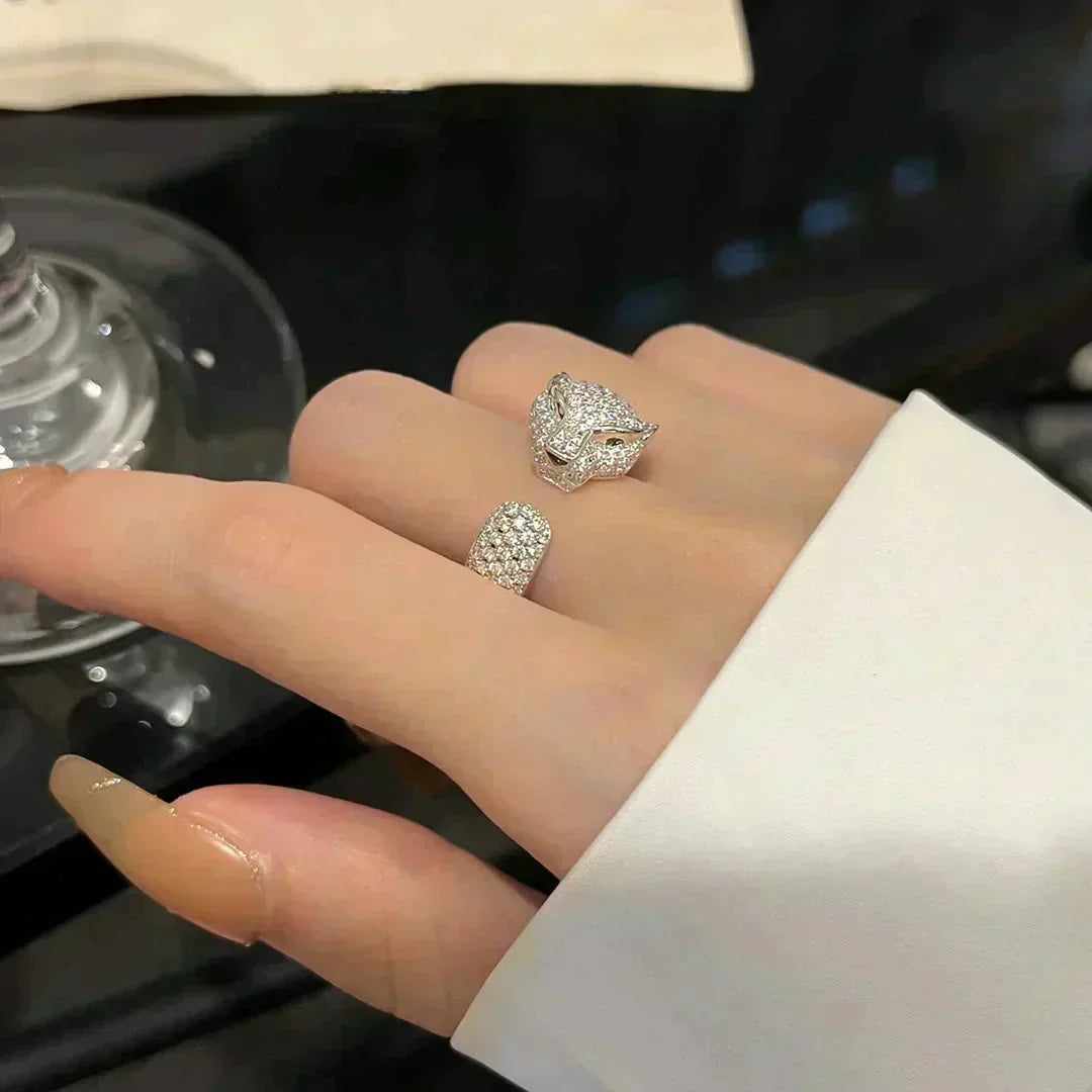 [Plus&Max]PANTHERE 5.5MM ALL DIAMOND RING