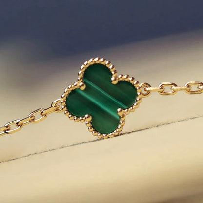 [Plus&Max]CLOVER 20 MOTIFS MALACHITE GOLD