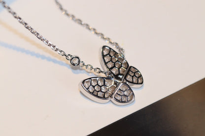 [Plus&Max]BUTTERFLY DIAMOND NECKLACE
