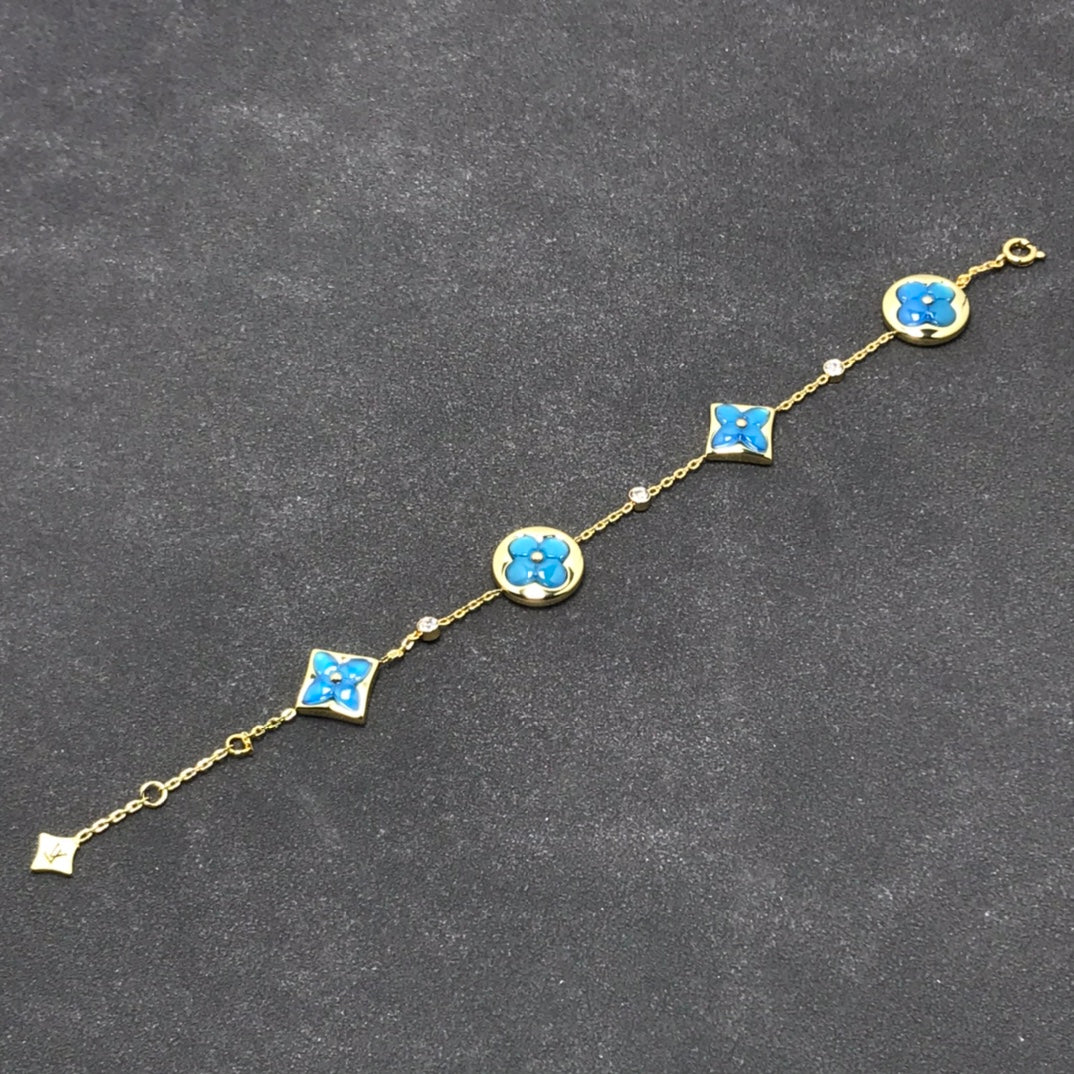 [Plus&Max]STAR AND SUN TURQUOISE 4 MOTIFS 3 DIAMONDS