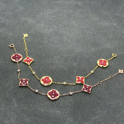 [Plus&Max]STAR AND SUN CARNELIAN 4 MOTIFS 3 DIAMONDS