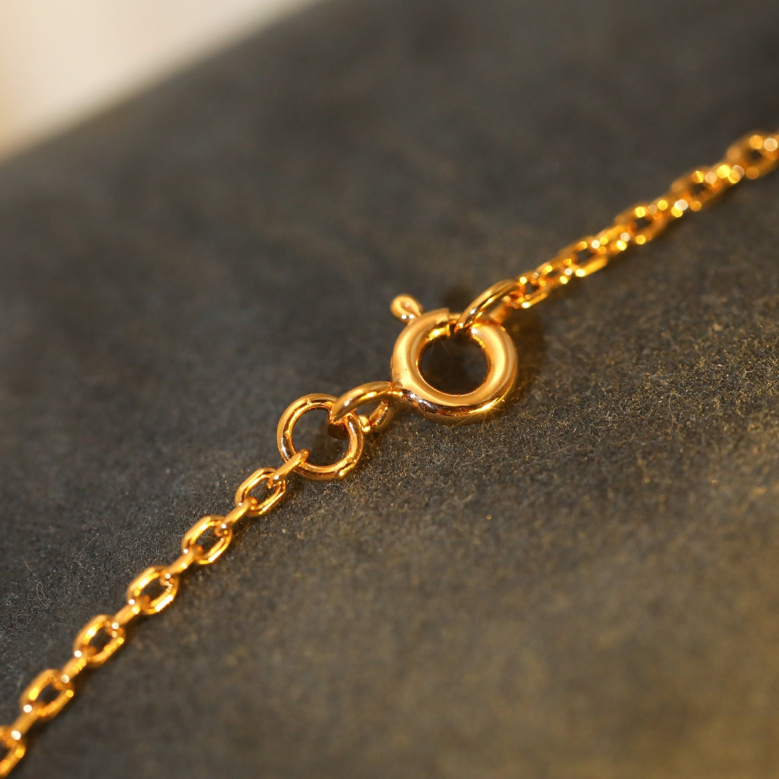 [Plus&Max]SUN PEDANT PINK GOLD 1 DIAMOND NECKLACE