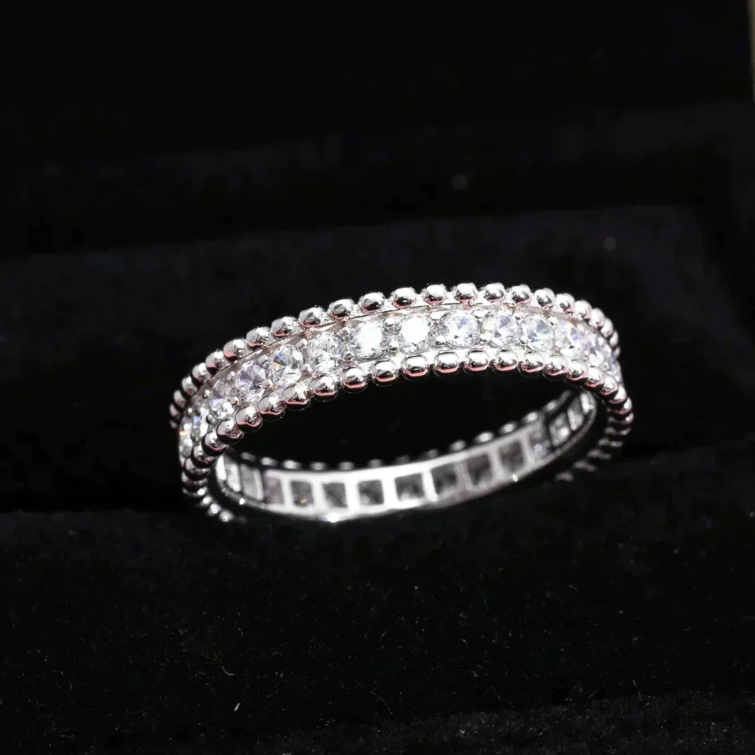 [Plus&Max]PERLEE DIAMOND SILVER RING