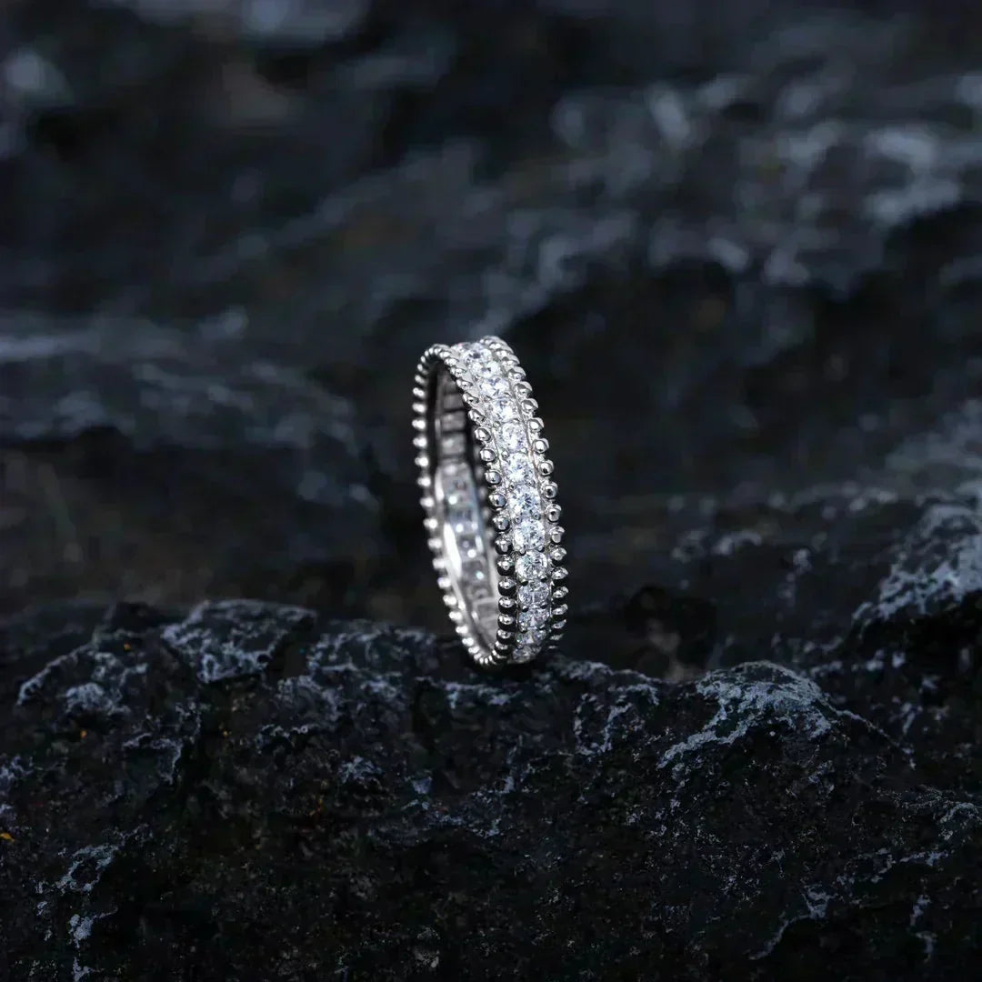 [Plus&Max]PERLEE DIAMOND SILVER RING