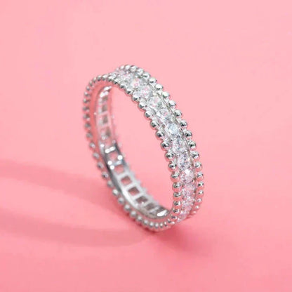 [Plus&Max]PERLEE DIAMOND SILVER RING
