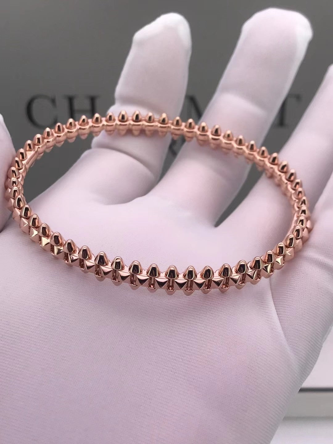 [Plus&Max]CLASH PINK GOLD BRACELET