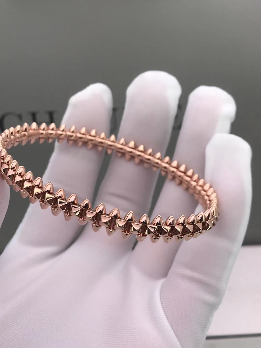 [Plus&Max]CLASH PINK GOLD BRACELET