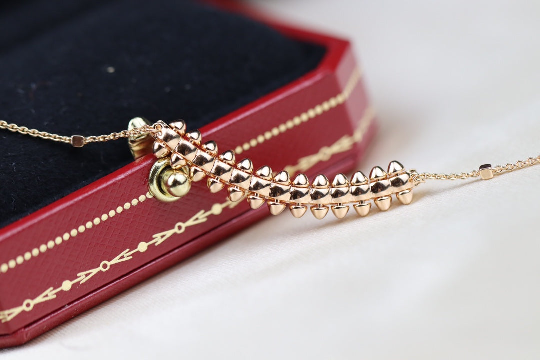 [Plus&Max]CLASH PINK GOLD NECKLACE
