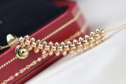 [Plus&Max]CLASH PINK GOLD NECKLACE