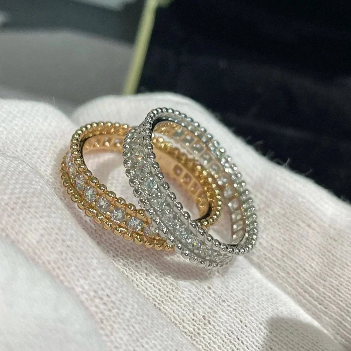 [Plus&Max]PERLEE DIAMOND ROSE GOLD RING