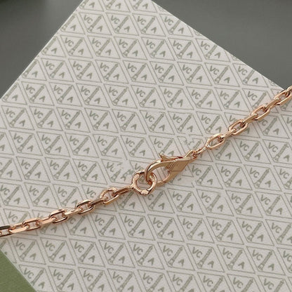 [Plus&Max]LUCKY SPRING 15 MOTIFS ROSE GOLD NECKLACE