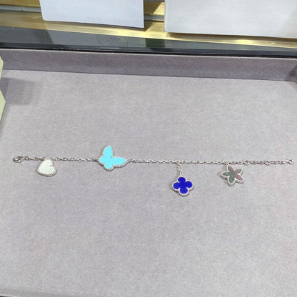 [Plus&Max]LUCKY SPRING SILVER BRACELET 4 MOTIF