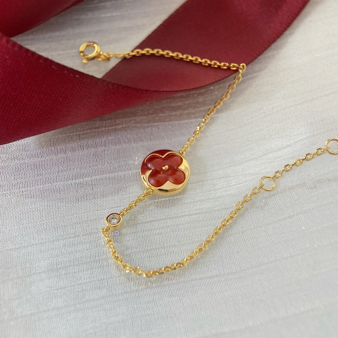 [Plus&Max]SUN PEDANT CARNELIAN BRACELET