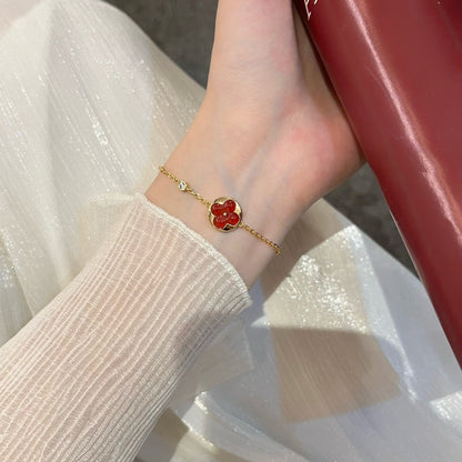 [Plus&Max]SUN PEDANT CARNELIAN BRACELET