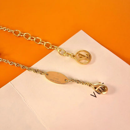 [Plus&Max]LOGO STAR MOTIF GOLD BRACELET
