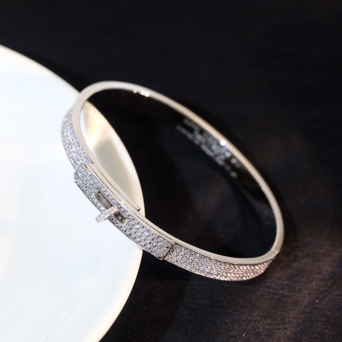 [Plus&Max]KELLY BRACELET DIAMOND PAVED