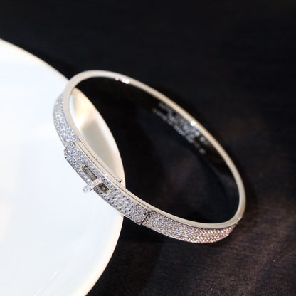 [Plus&Max]KELLY BRACELET DIAMOND PAVED
