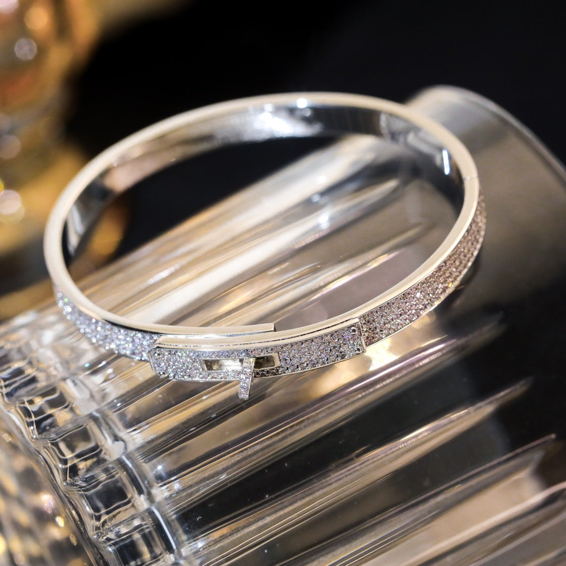 [Plus&Max]KELLY BRACELET DIAMOND PAVED