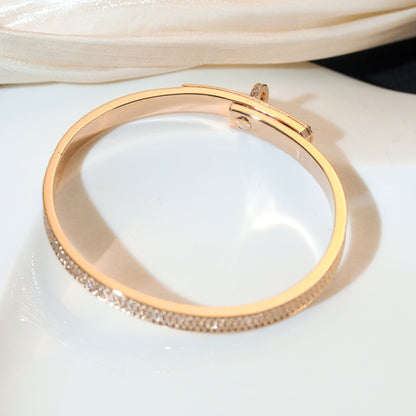 [Plus&Max]KELLY BRACELET DIAMOND PAVED