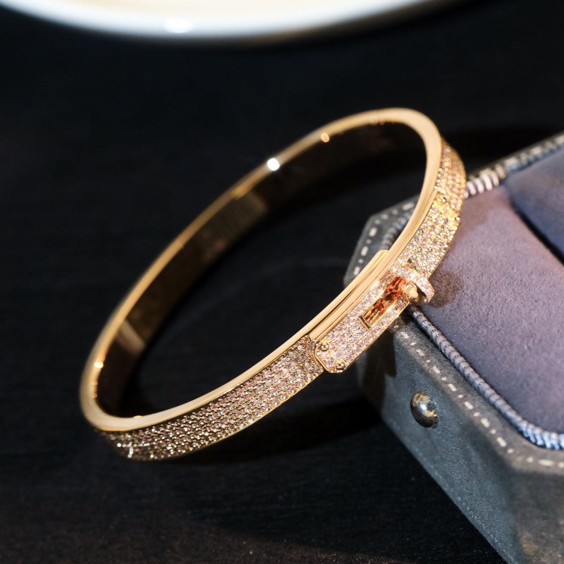 [Plus&Max]KELLY BRACELET DIAMOND PAVED