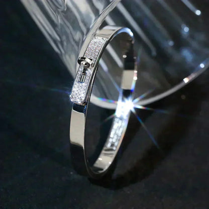 [Plus&Max]KELLY SILVER DIAMOND BRACELET
