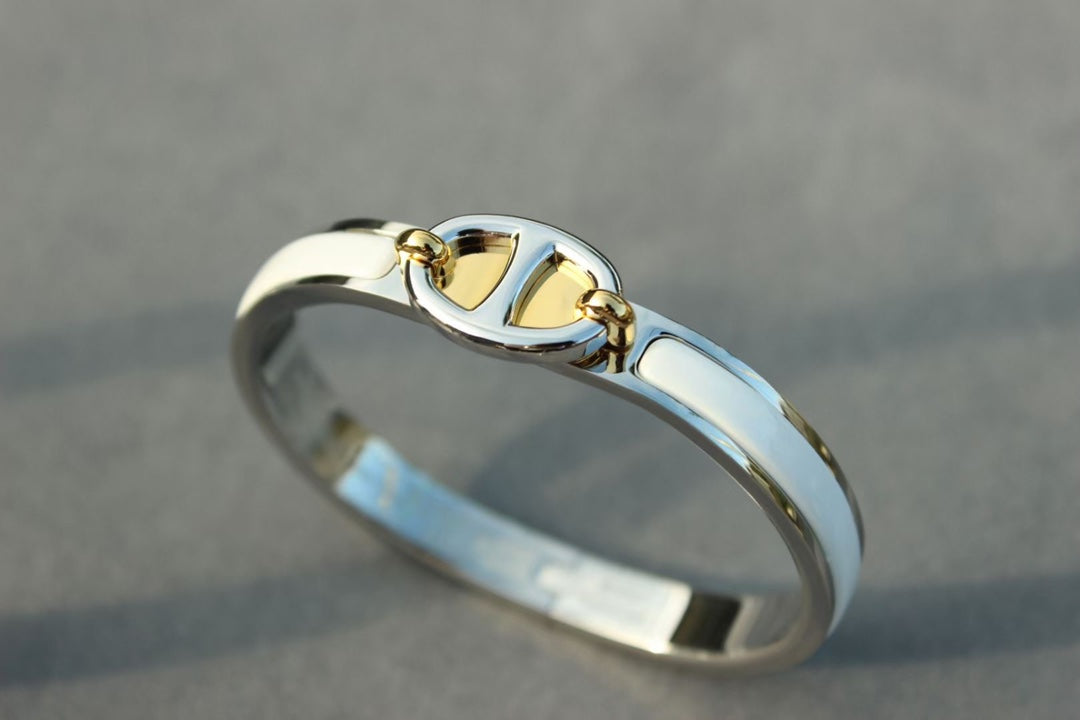 [Plus&Max]CLIC CHAINE SILVER BRACELET