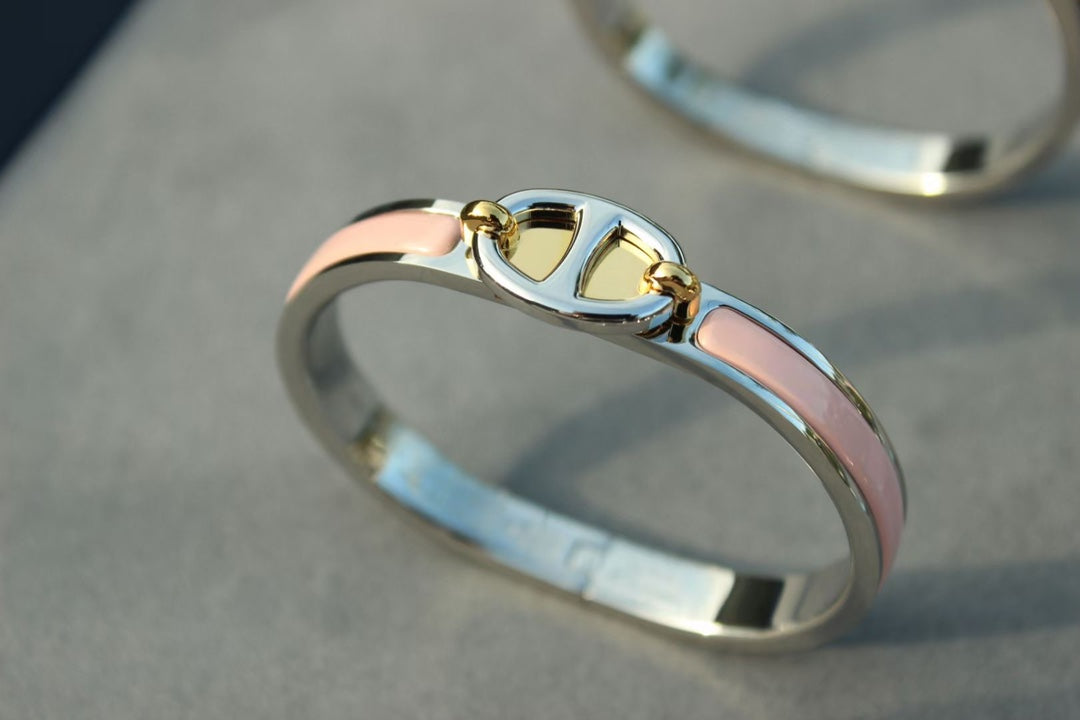 [Plus&Max]CLIC CHAINE SILVER BRACELET