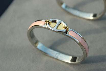 [Plus&Max]CLIC CHAINE SILVER BRACELET