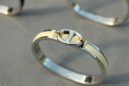 [Plus&Max]CLIC CHAINE SILVER BRACELET